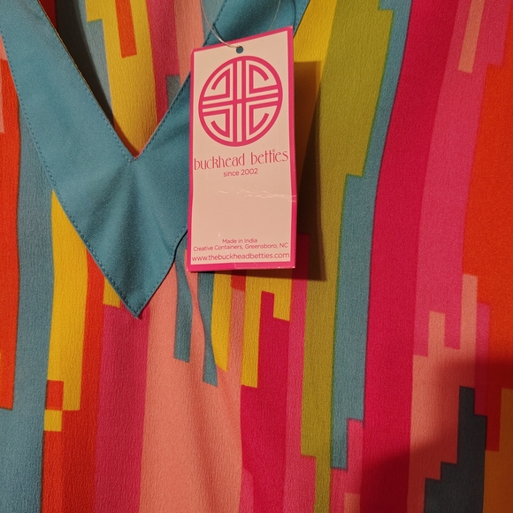 Buckhead Betties Geometric Tunic Top - Picture 3 of 4